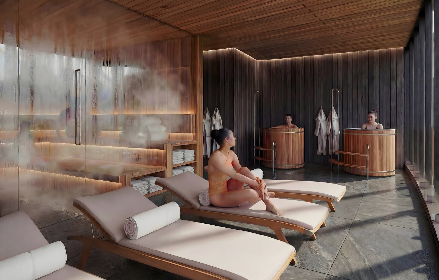 Montera Nordic spa thermal circuit