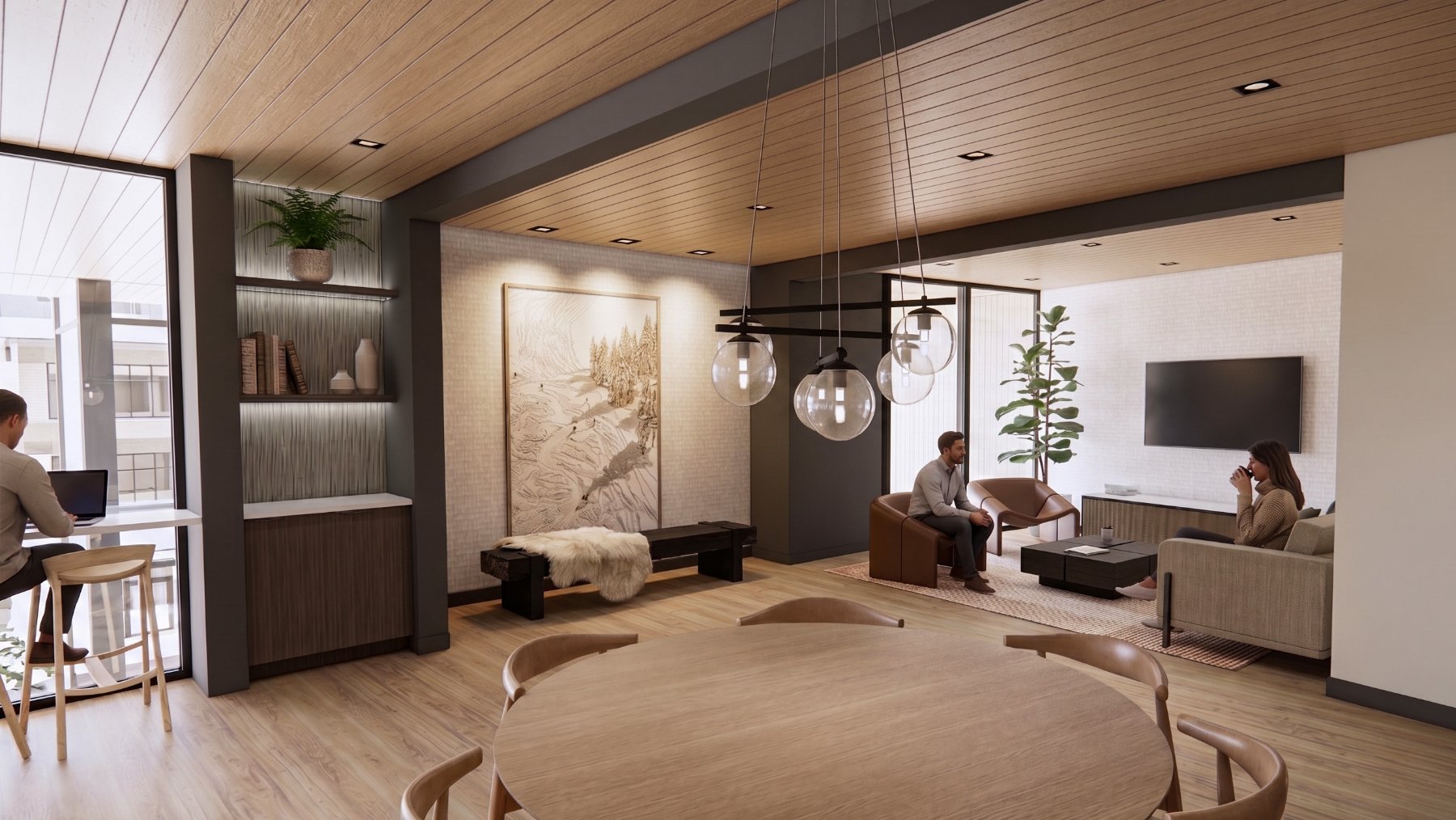 Montera social and co-working room