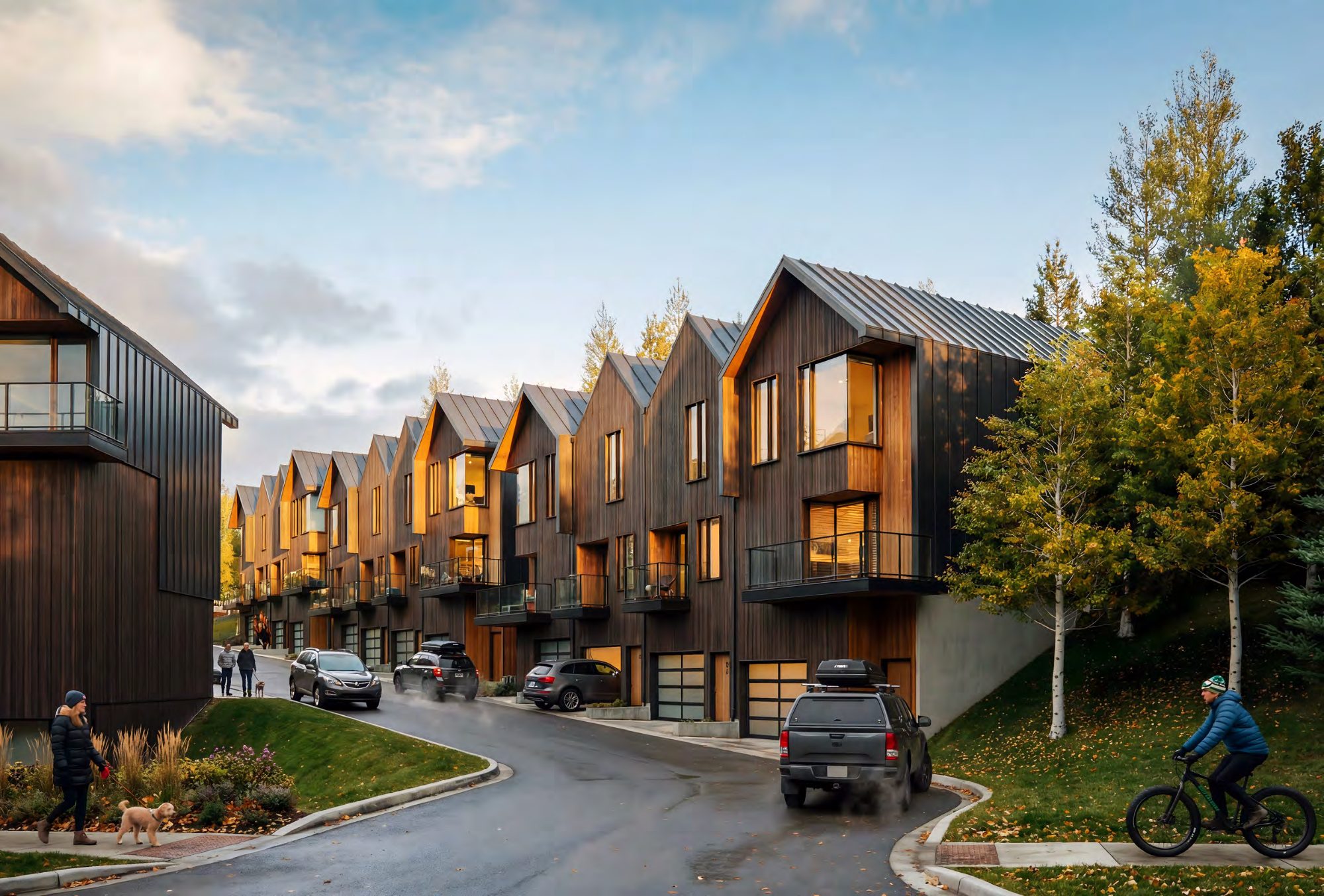 Montera Townhomes render